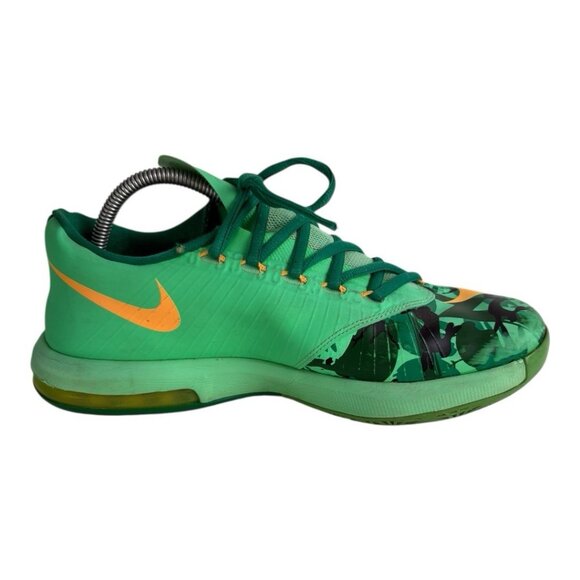 Nike KD VI Easter Basketball Shoes Men’s Sz 9 Green Orange 599424-303 NO INSOLES main image 10